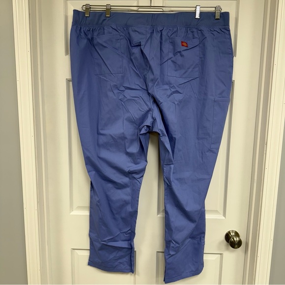 NWT Dickies EDS Scrub Pants 5X Ciel Blue Everyday Signature Scrubs  Pull On - Picture 2 of 7